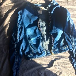 Baby Phat jean zip up jacket